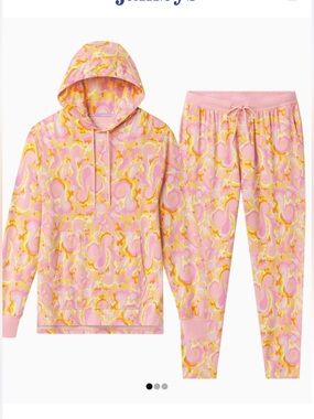 New Jambys Groovy Swirl Cozy Bundle Pullover Hoodie & Sweatpants